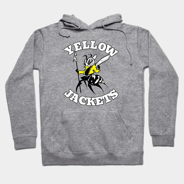 Yellow Jacket Mascot Hoodie by Generic Mascots